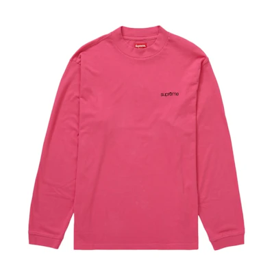 Supreme Mock Neck L/S Top Bright Pink