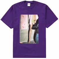 Supreme Model Tee Purple Supreme Model Tee Purple