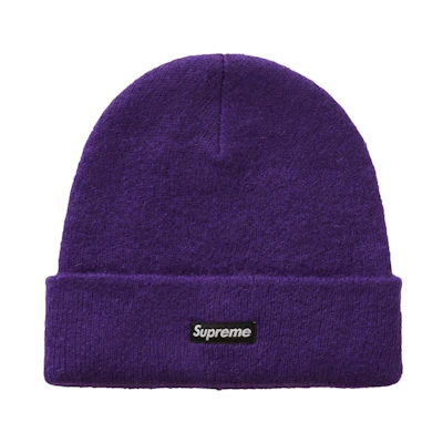 Supreme Mohair Beanie Purple