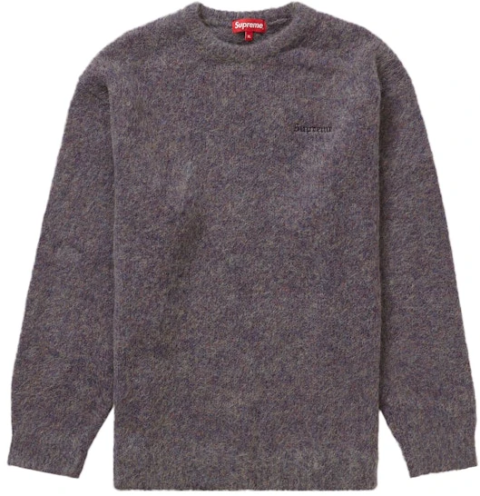 supreme-mohair-sweater-purple-melange