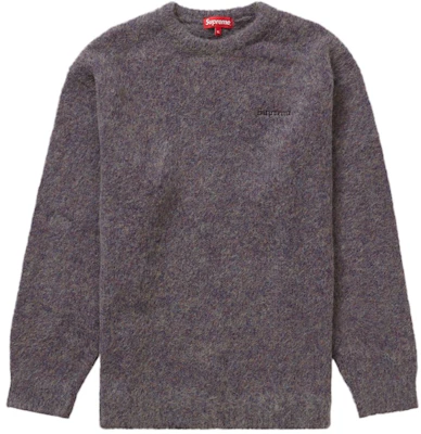 Supreme 紫色马海毛混纺毛衣 Buy Supreme 紫色马海毛混纺毛衣