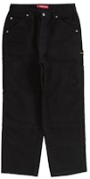 Supreme Moleskin Double Knee Painter Pant (FW23) Black Supreme Moleskin Double Knee Painter Pant (FW23) Black