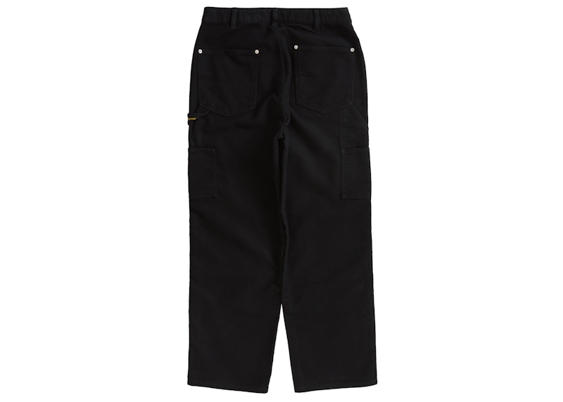 Order 슈프림 몰스킨 더블 니 페인터 팬츠 (FW23) 블랙 

