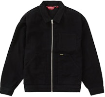 Supreme Moleskin Work Jacket (FW23) Black Supreme Moleskin Work Jacket (FW23) Black