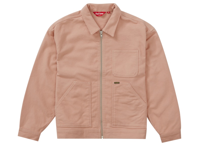 Supreme Moleskin Work Jacket (FW23) Dusty Pink