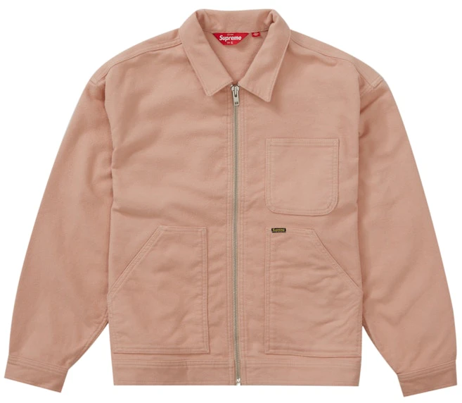 supreme-moleskin-work-jacket-fw-23-dusty-pink