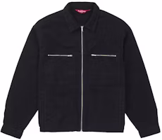 Supreme Moleskin Work Jacket (SS25) Black Supreme Moleskin Work Jacket (SS25) Black