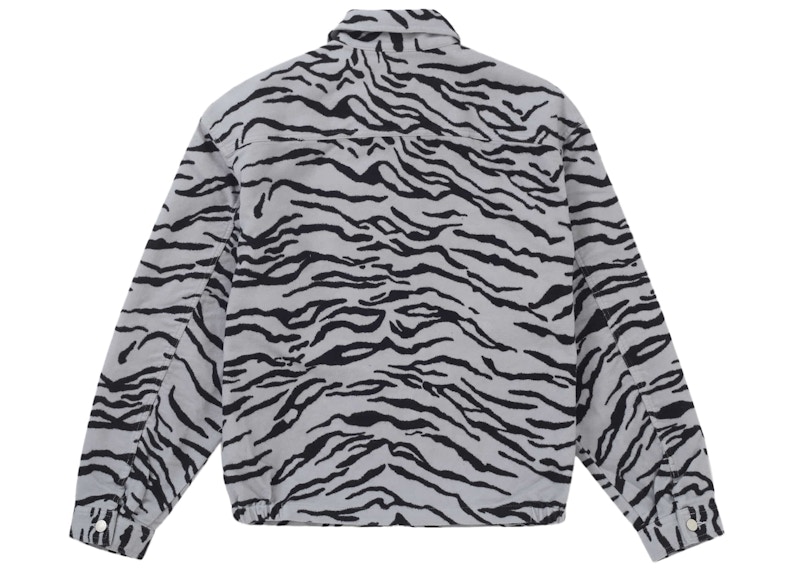 Supreme Moleskin Work Jacket (SS25) Zebra 圖 2
