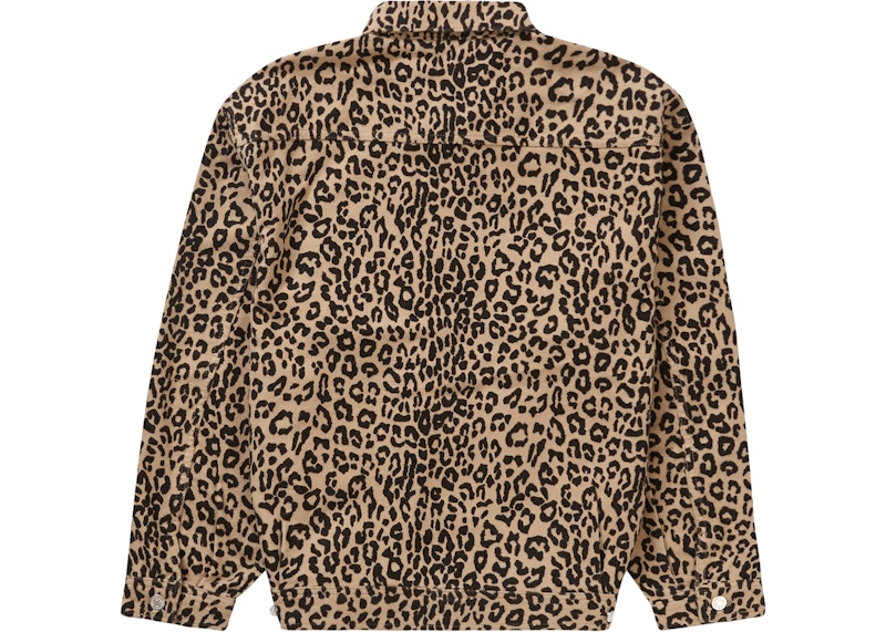 Supreme Moleskin Work Jacket Leopard 圖 2