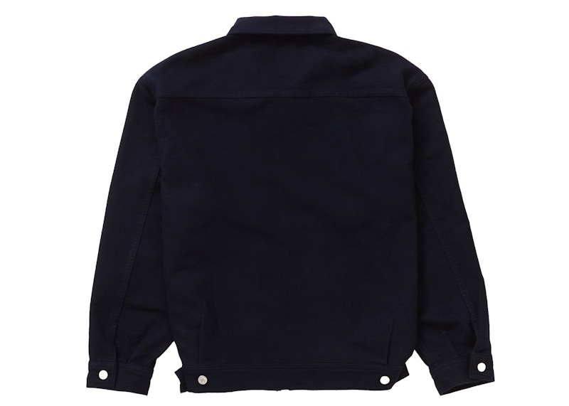 Supreme Moleskin Work Jacket Navy 圖 2