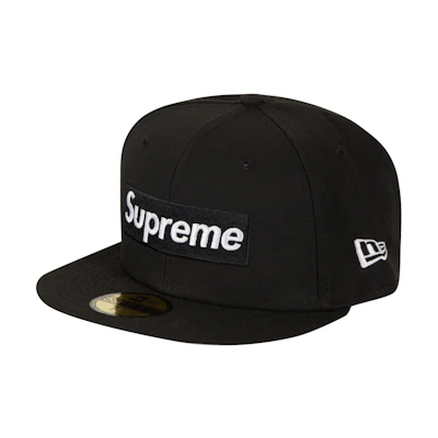 Supreme Money Box Logo New Era 'Black'