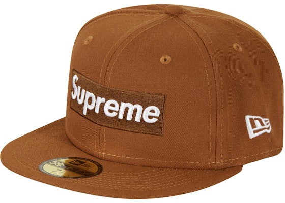 Supreme Money Box Logo New Era 'Brown' Buy Supreme Money Box Logo New Era 'Brown'