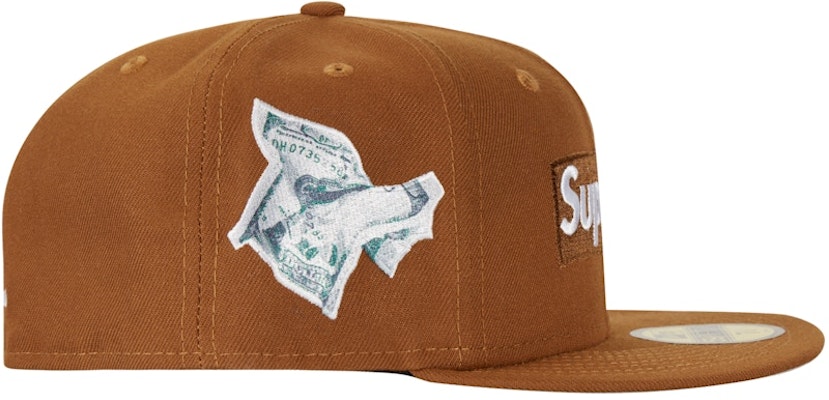 Supreme Money Box Logo New Era 'Brown' Order Supreme Money Box Logo New Era 'Brown'