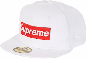Supreme Money Box Logo New Era 'White' Supreme Money Box Logo New Era 'White'