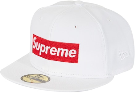 Supreme Money Box Logo New Era 'White' Buy Supreme Money Box Logo New Era 'White'