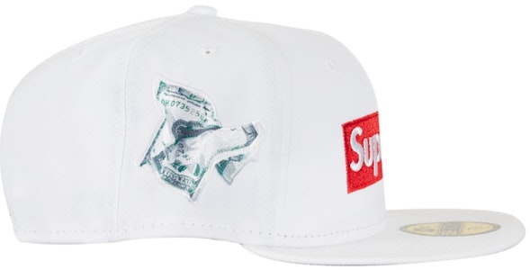 Supreme Money Box Logo New Era 'White' Order Supreme Money Box Logo New Era 'White'