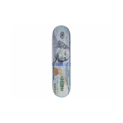 Supreme Money Logo Skateboard Deck Multicolor