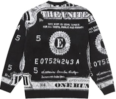 Supreme Suéter Dinero Negro Order Supreme Suéter Dinero Negro