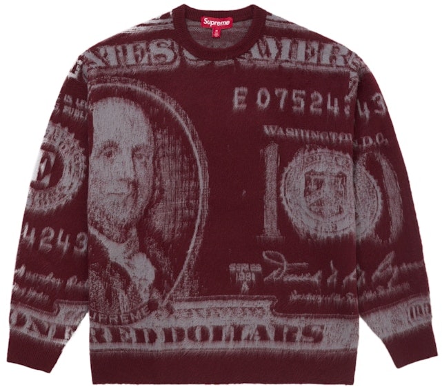 supreme-money-sweater-burgundy