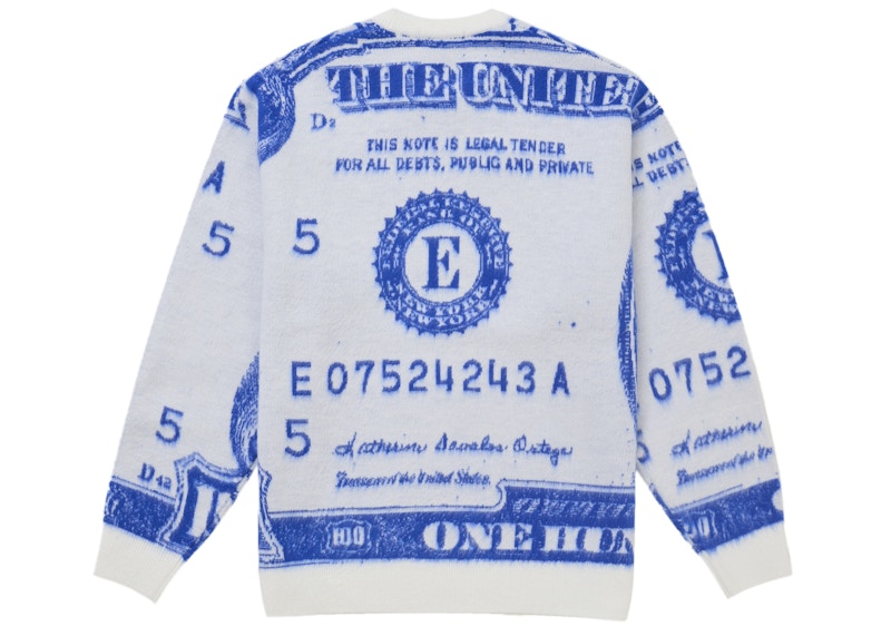 Order Supreme 金钱图案卫衣 白色