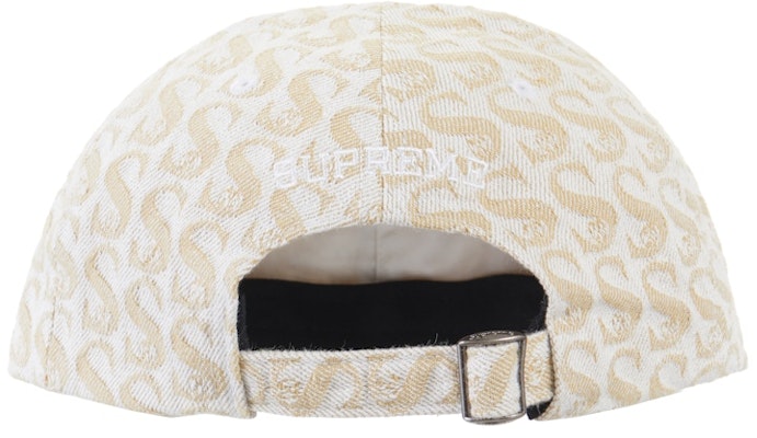 Supreme Monogram Denim 6-Panel Tan Order Supreme Monogram Denim 6-Panel Tan