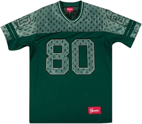 Supreme Monogram Football Jersey 'Green' Buy Supreme Monogram Football Jersey 'Green'