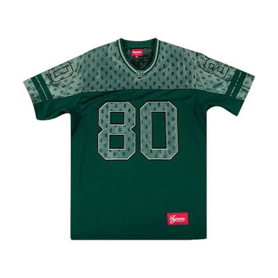 Supreme Monogram Football Jersey 'Green'