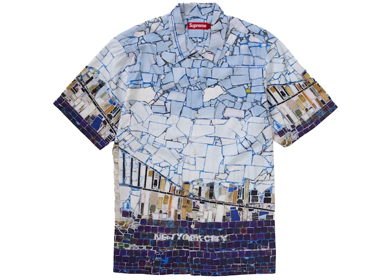 Supreme Mosaic S S Shirt Multicolor