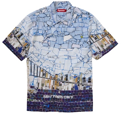 Camisa Supreme Mosaic S S Multicolor Buy Camisa Supreme Mosaic S S Multicolor