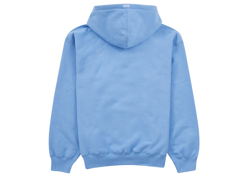 Supreme Motion Logo Hooded Sweatshirt (SS23) Light Blue 圖 2