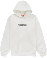 Supreme Motion Logo Hooded Sweatshirt (SS23) White Supreme Motion Logo Hooded Sweatshirt (SS23) White