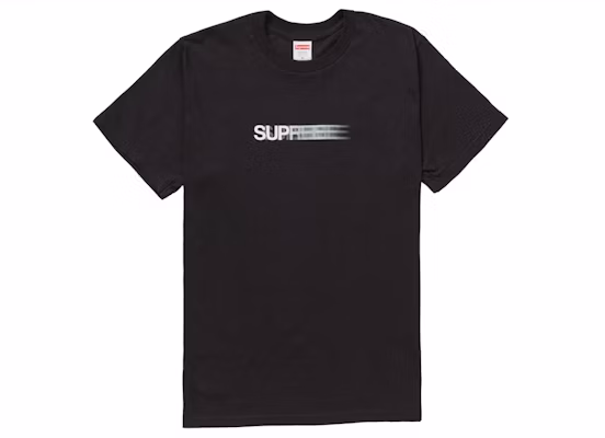 Supreme Motion Logo Tee (SS20) Black Buy Supreme Motion Logo Tee (SS20) Black