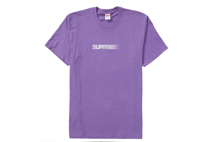 Buy Supreme Motion Logo Tee (SS20) Purple Novelship