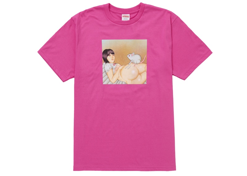 Supreme Mouse Tee (SS25) Fuchsia