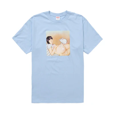 Supreme Mouse Tee (SS25) Powder Blue