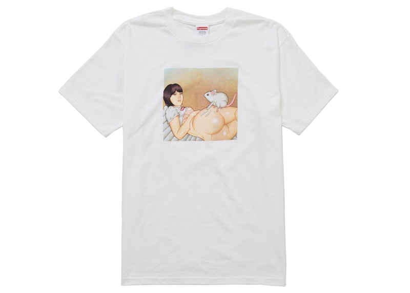 Supreme Mouse Tee (SS25) White