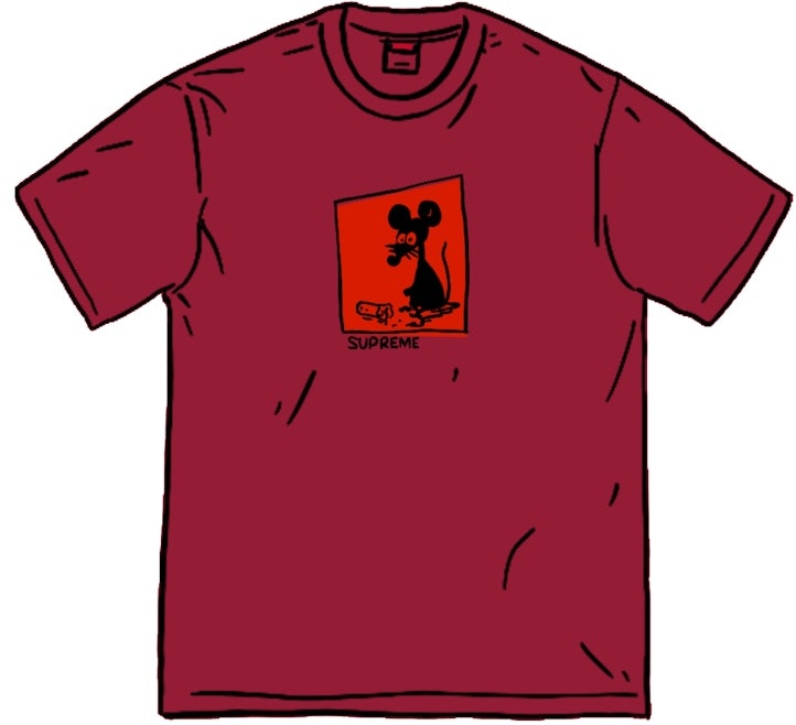 supreme-mouse-tee-cardinal