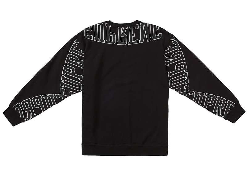 Order Supreme Multi Arc Crewneck Black