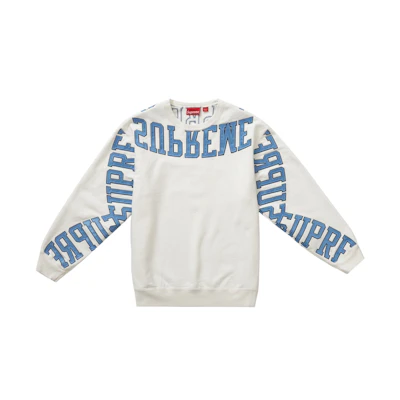 Supreme Multi Arc Crewneck White