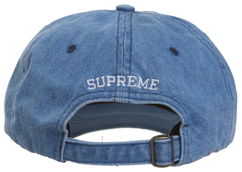 Order Supreme Logo Pelbagai Warna 6-Panel Denim Cerah