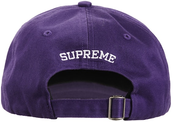 Supreme多色Logo 6片紫色帽子 Order Supreme多色Logo 6片紫色帽子