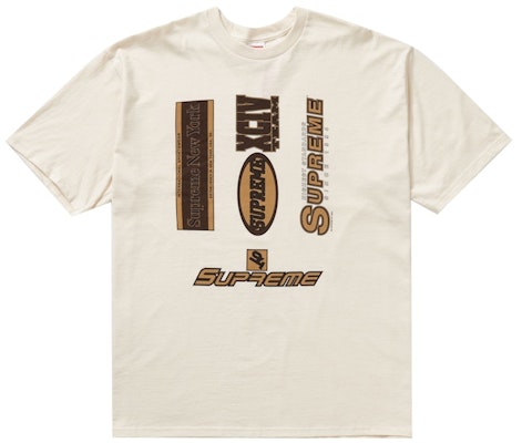 Supreme Baju-T Multi Logo Warna Semula Jadi Buy Supreme Baju-T Multi Logo Warna Semula Jadi
