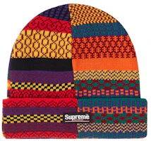 Supreme Multi Pattern Beanie Multicolor Supreme Multi Pattern Beanie Multicolor