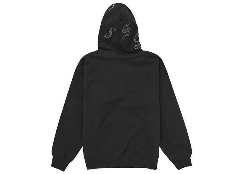 Supreme Multi S Logo Hooded Sweatshirt Black 圖 3