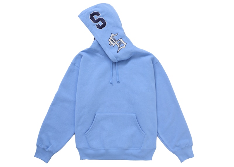 Supreme Multi S Logo Hooded Sweatshirt Light Blue 圖 2