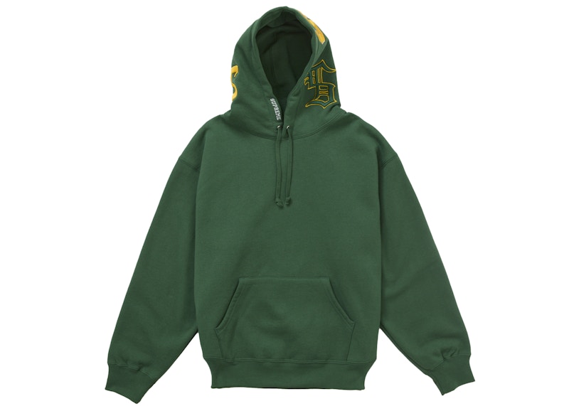 Supreme Multi S Logo Hooded Sweatshirt Pine