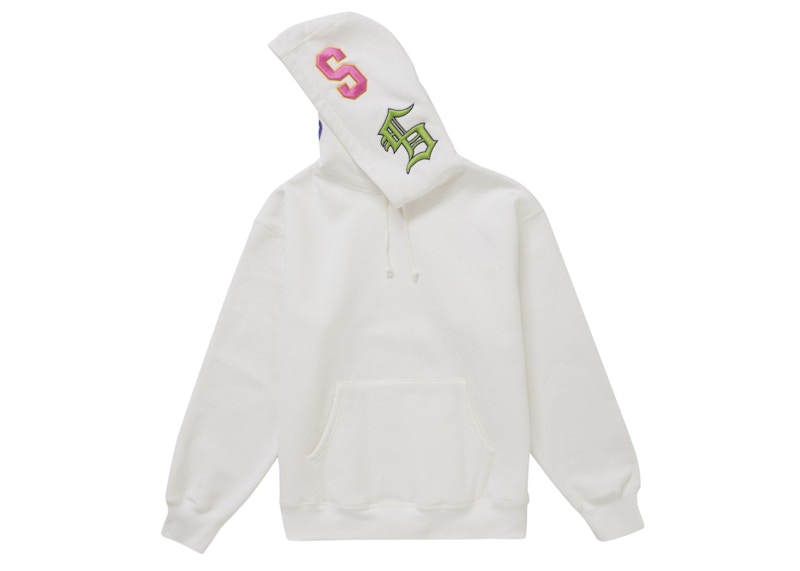 Supreme Multi S Logo Hooded Sweatshirt White 圖 2