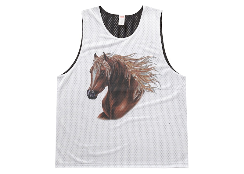 Buy Jersey Basket Bolak Balik Supreme Mustang Putih