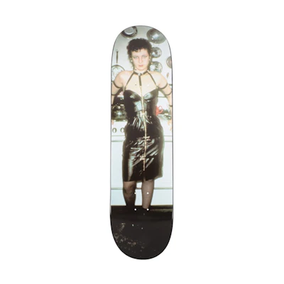Supreme Nan Goldin Nan As A Dominatrix Skateboard Deck Multi