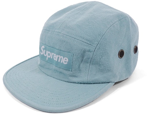 Supreme Napped Canvas Camp Cap Warna Teal Berdebu Buy Supreme Napped Canvas Camp Cap Warna Teal Berdebu